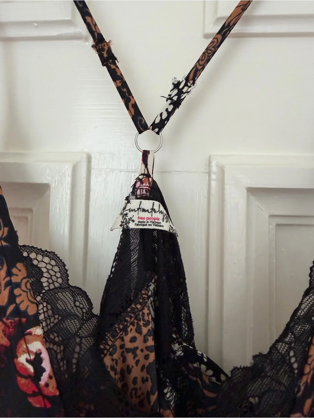 Free People Black Floral Maxi Slip Dress - Picture 5 of 6